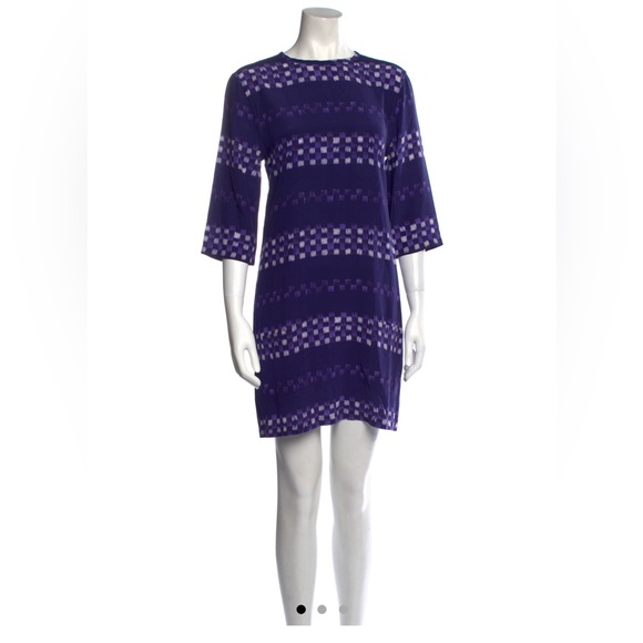 Equipment Purple "Aubrey" shift dress. 100% Size S - Picture 2 of 9